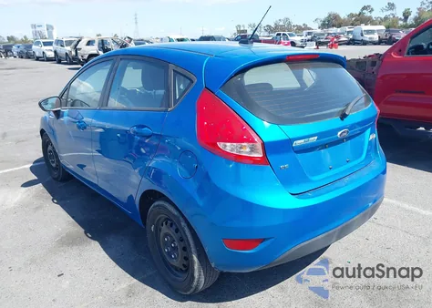 2013 Ford Fiesta Se из США, поврежденный, VIN 3FADP4EJ3DM193520
